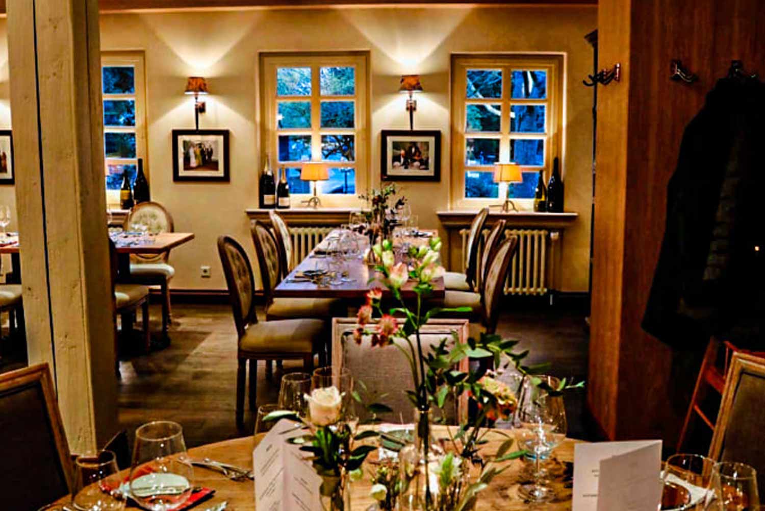 restaurant-reduettchen-bonn-gastruimte De eetzaal van restaurant Redüttchen in Bonn!
